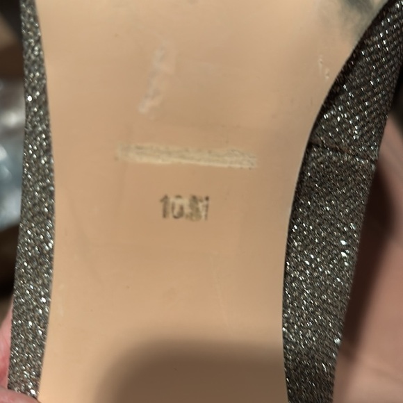 Glitter Cinderella heels women’s 10 - Picture 8 of 8